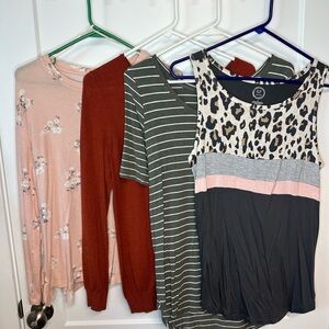 Entire lot of 4 women’s size small shirts